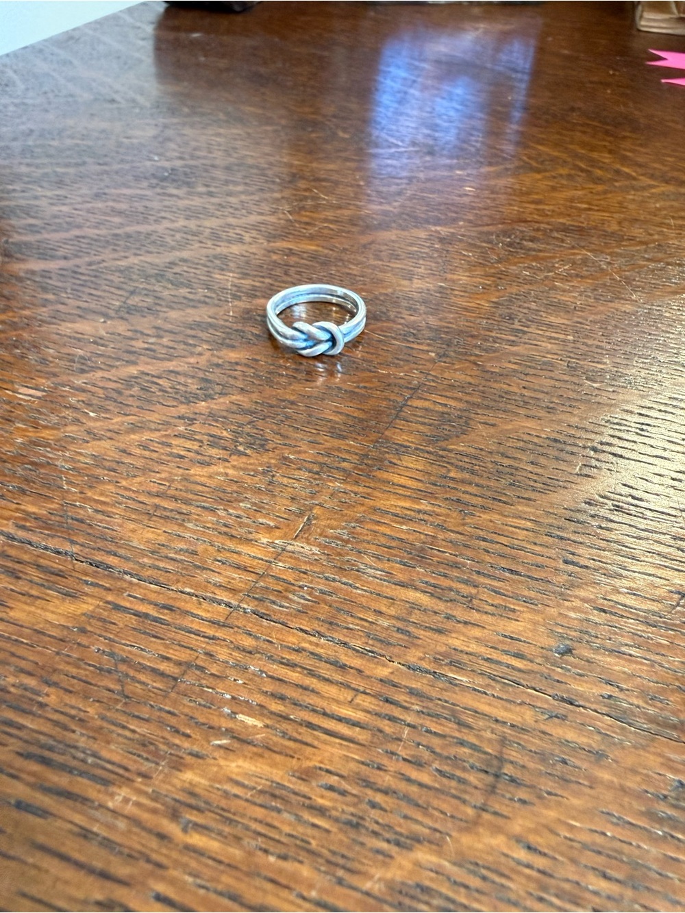 James Avery knot ring size 6